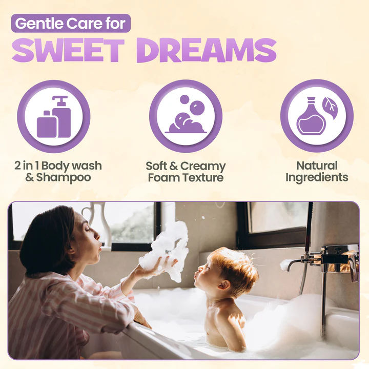 ENFANT - Sweet Dream Shampoo & Body Foam Mousse 400ml