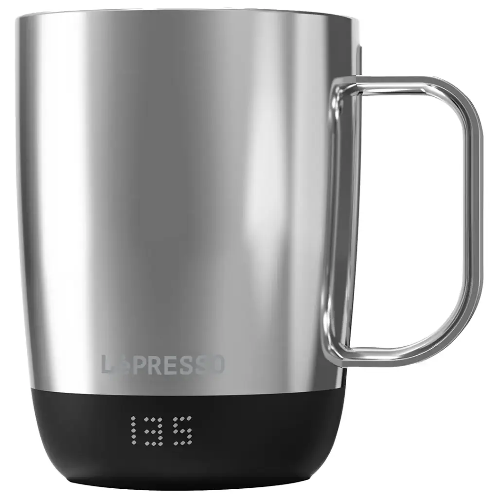 Lepresso Aurelio Ceramic Mug with Temperature Control Base