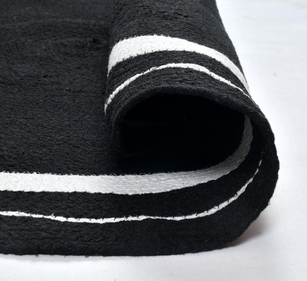 AIESY®  Handmade Reversible Beautiful Braided Collection Rug
