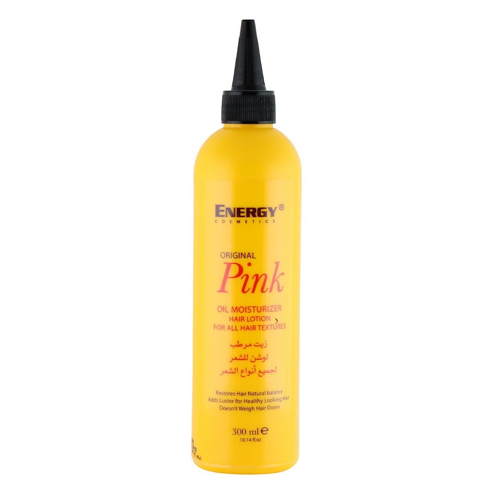 Energy Cosmetics Pink Oil Moisturizer Hair Lotion, 300ml