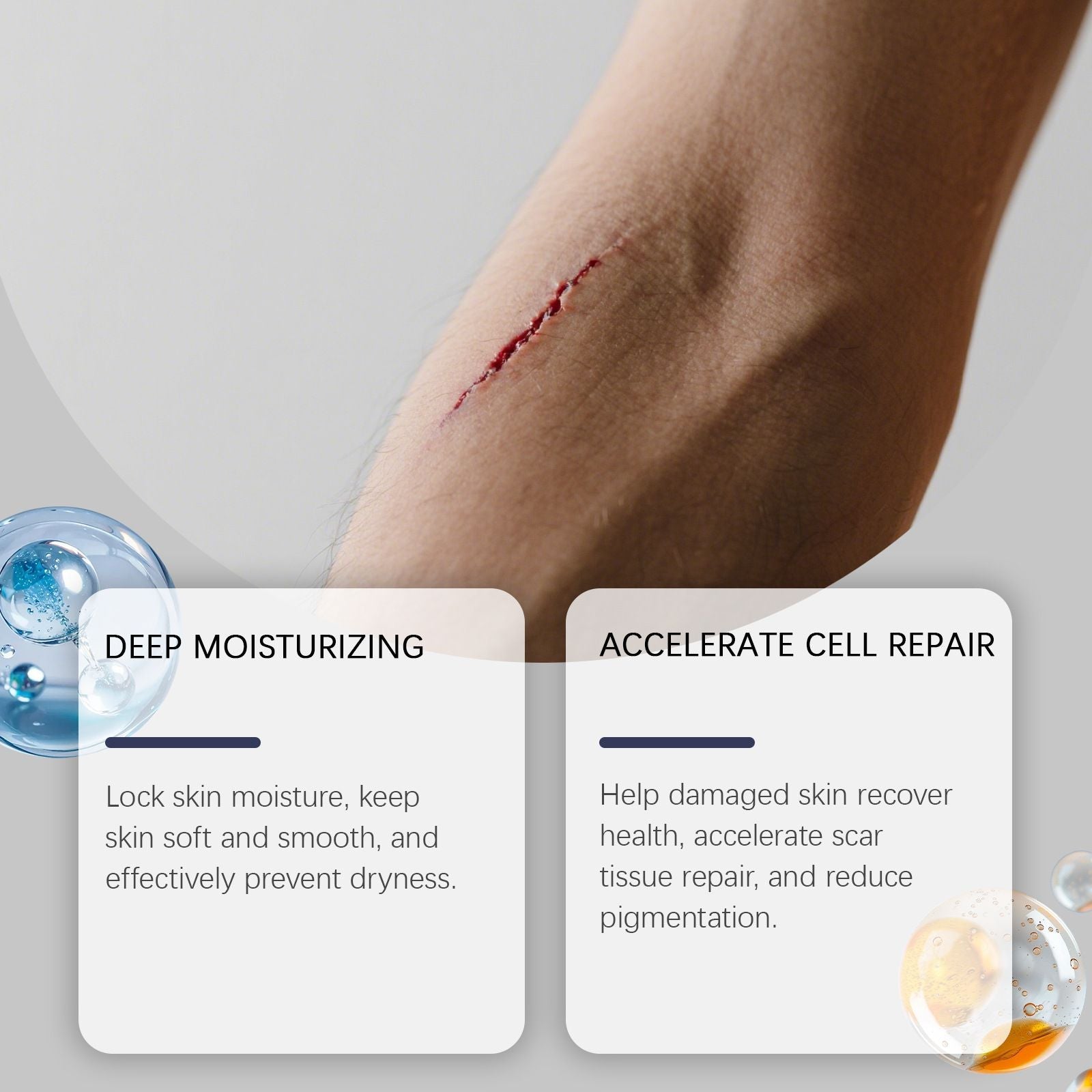 Moisturizing Skin Care Gel Lightweight 20g