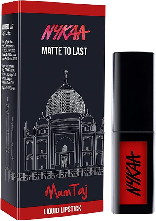 Nykaa Matte To Last ! Liquid Lipstick MumTaj13