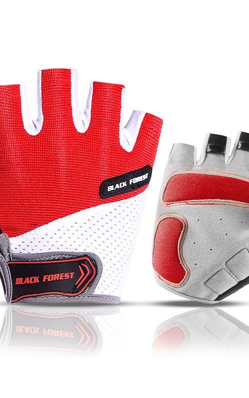 Cycling Gloves Half Finger Mountain Bike Gloves Anti Slip Shock Absorbing Gloves