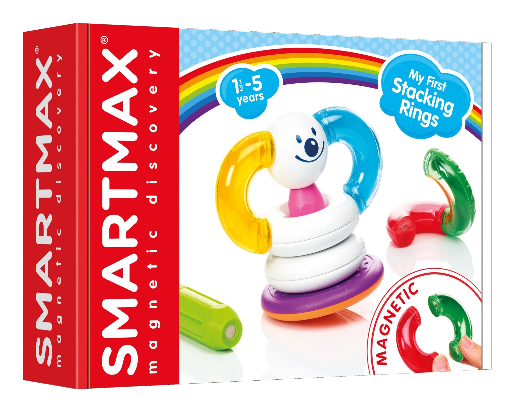 SmartMax My First Stacking Ring — Magnetic Stacking Toy