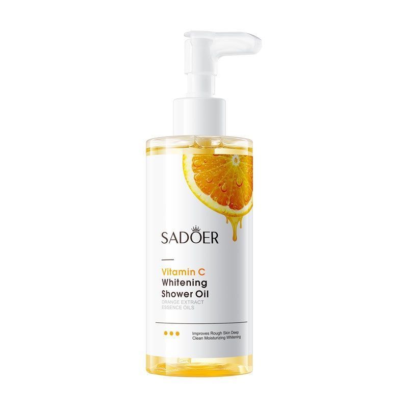 Natural Vitamin C Whitening Shower Oil for Dry Skin -001-SD09708