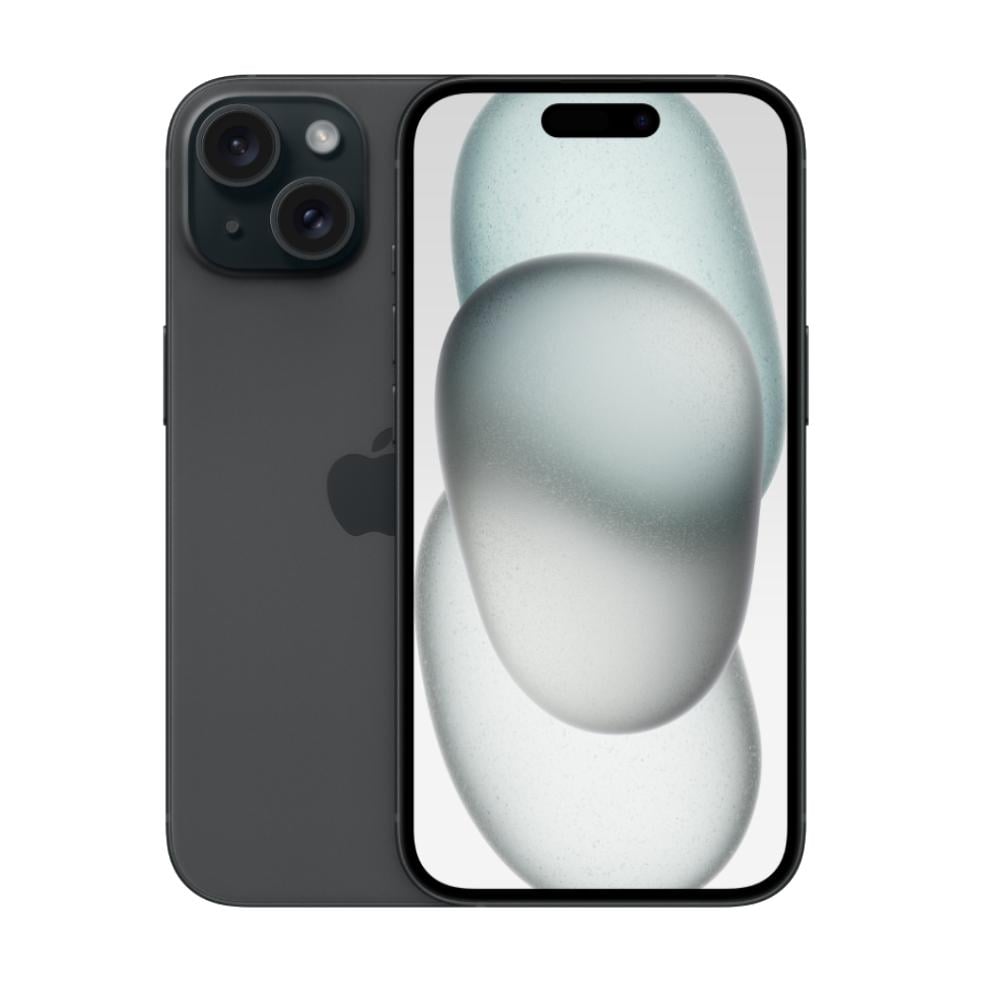Apple iPhone 15 Smartphone, 6.1 Super Retina XDR OLED Display, A16 Bionic Chip, 256GB Storage, Black