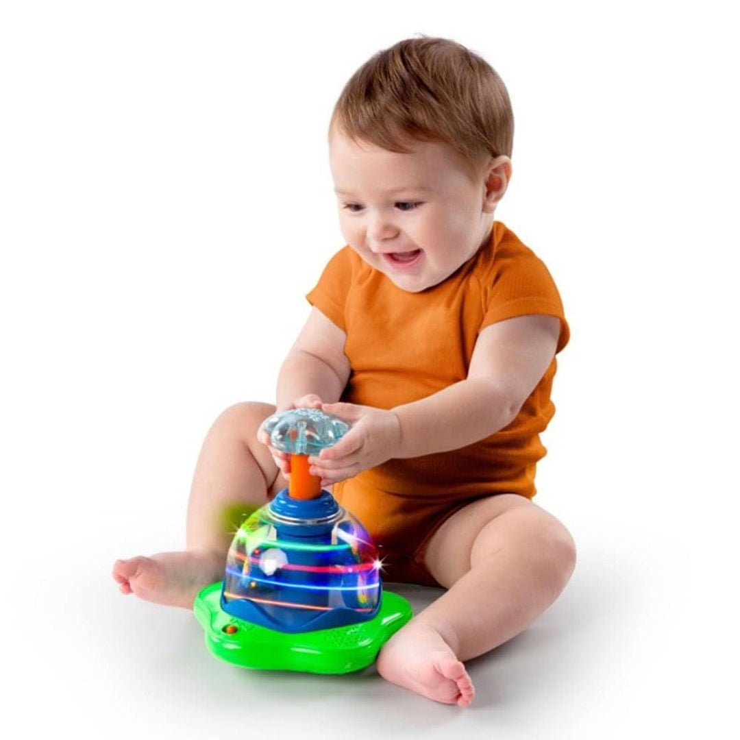 Bright Starts Lights, Lights Baby Press & Glow Spinner, 6+ months