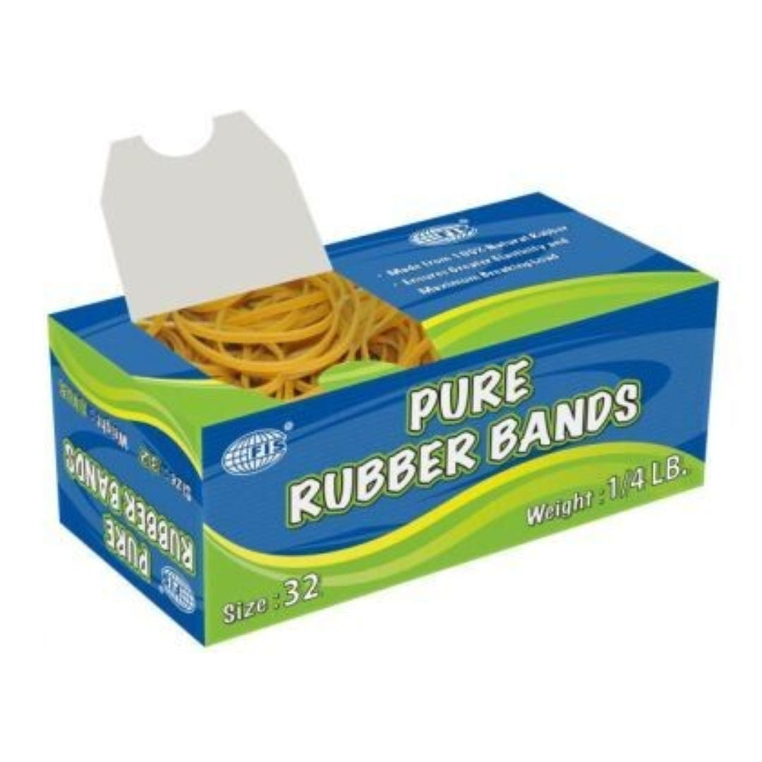 FIS Rubber Bands, Heavy Duty, 1/4 lb, FSRB