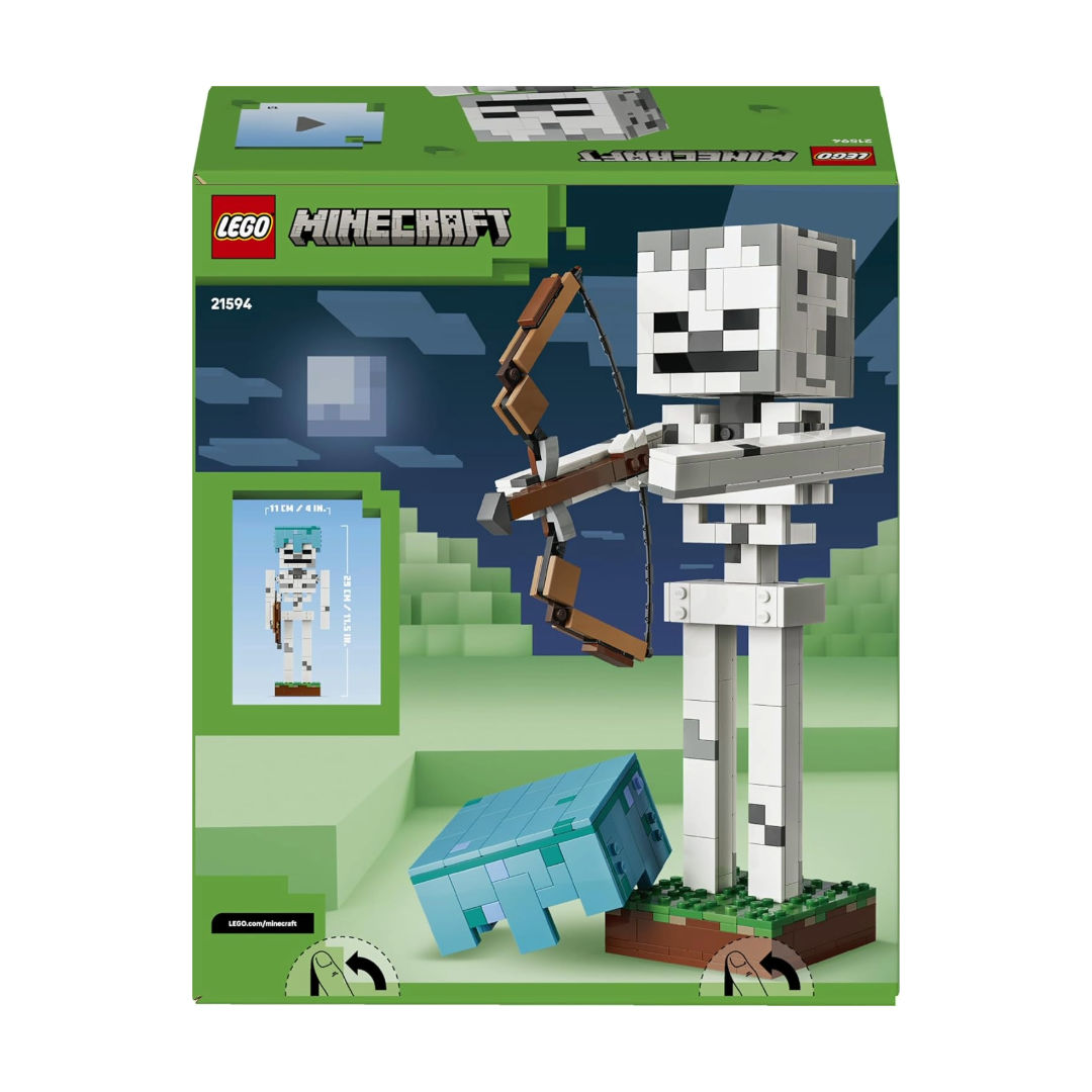 LEGO Minecraft Skeleton Building Set, 502 Pieces, Age 10+ Years