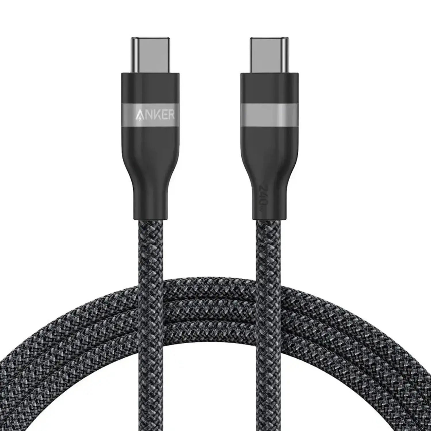 Anker USB-C to USB-C Cable 240W Fast Charging Eco Braided, 3ft