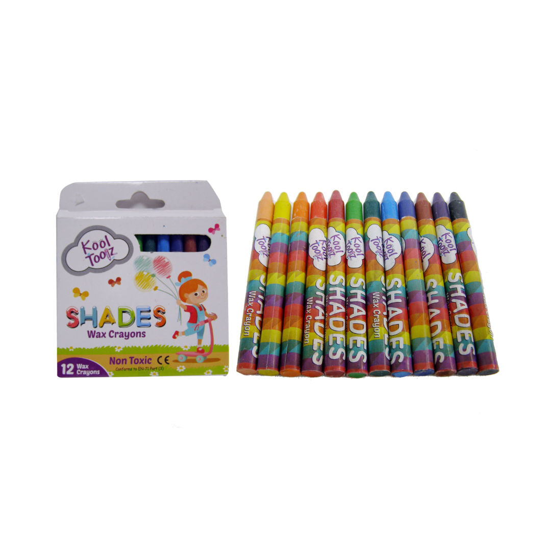 Kooltoolz Shades Wax Crayons