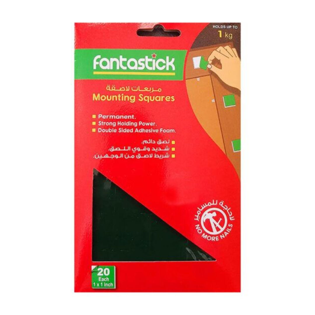 Fantastick Double-Sided Mounting Squares, FK-M020
