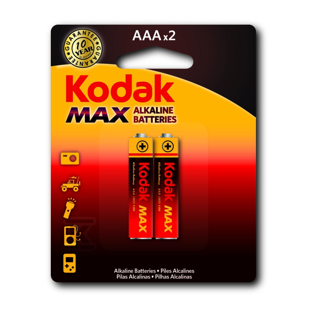 Kodak K3A-2 Max Alkaline Battery