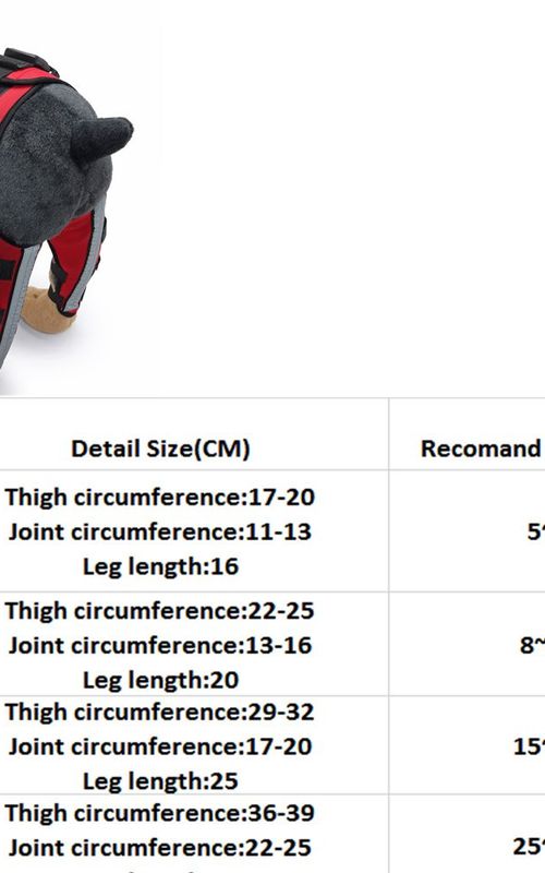 Dog Hind Leg Elbow Joint Protection Belt For Heals Sprains Protects Wounds