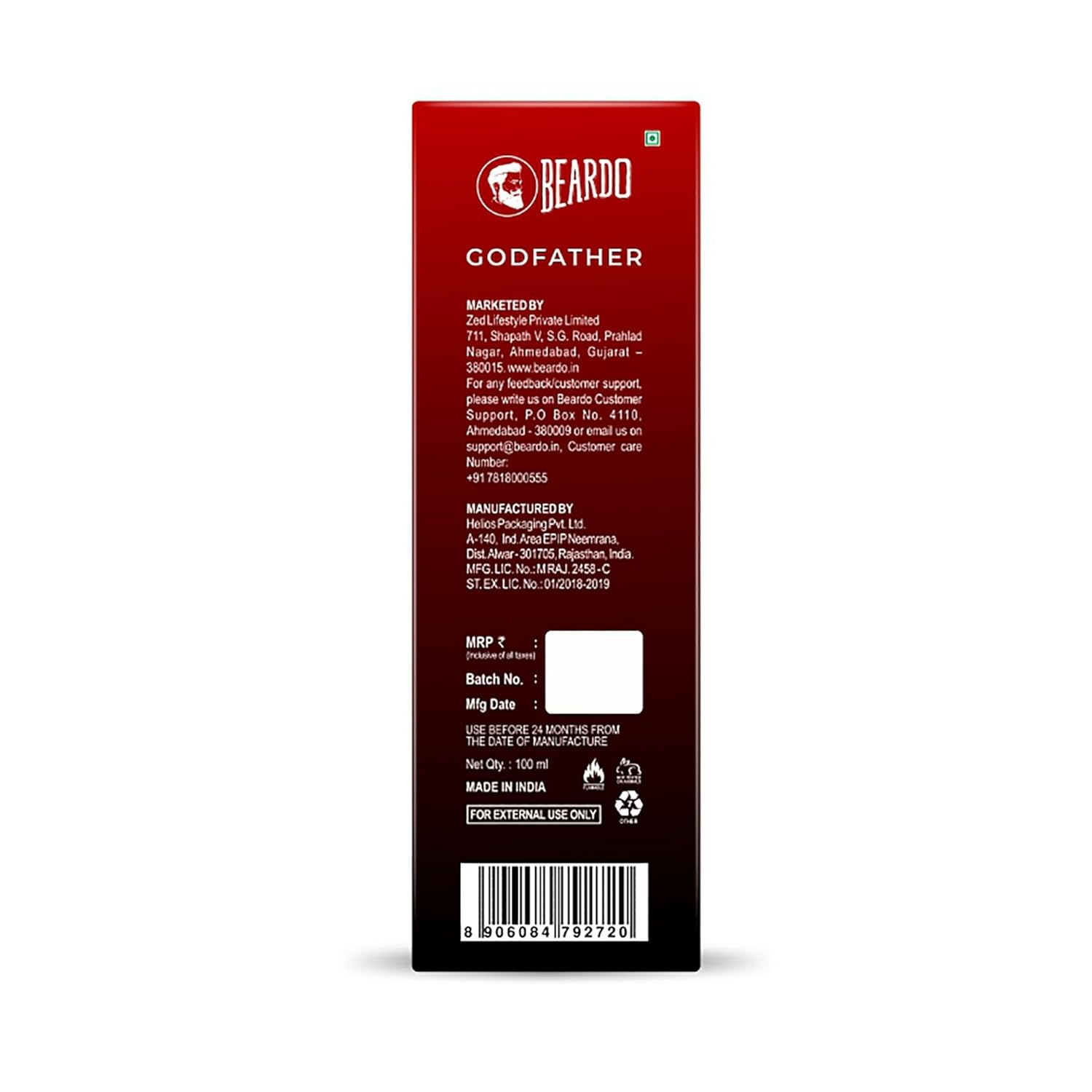 Beardo Gentleman's Daily Grooming Pack