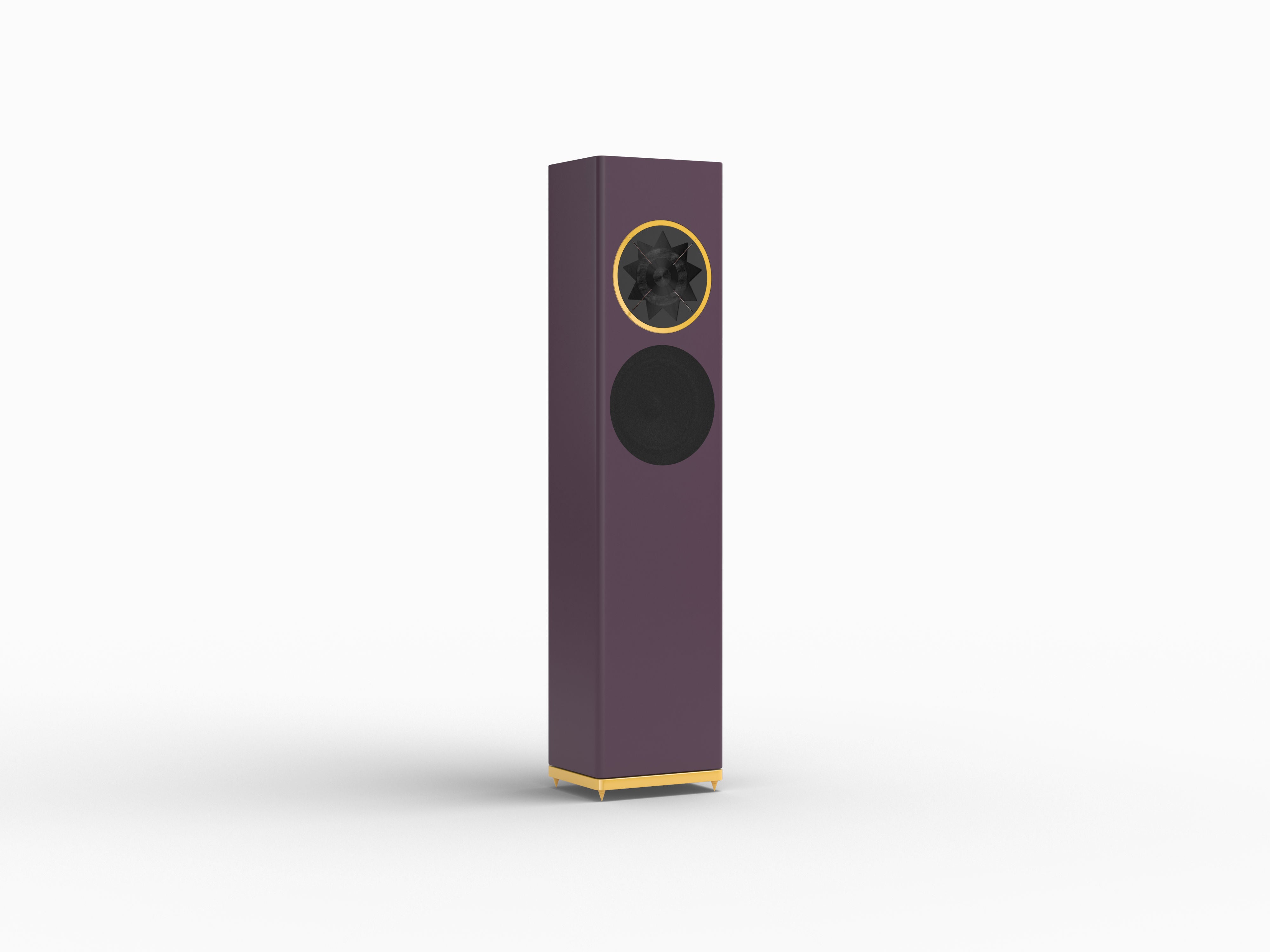 MANGER P1 PASSIVE 2 WAY Floor Standing Speaker RAL or NCS colors (satin finish)