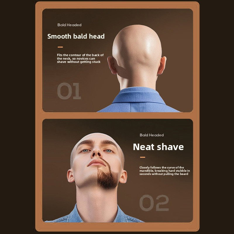 Rechargeable Bald Hair Clipper