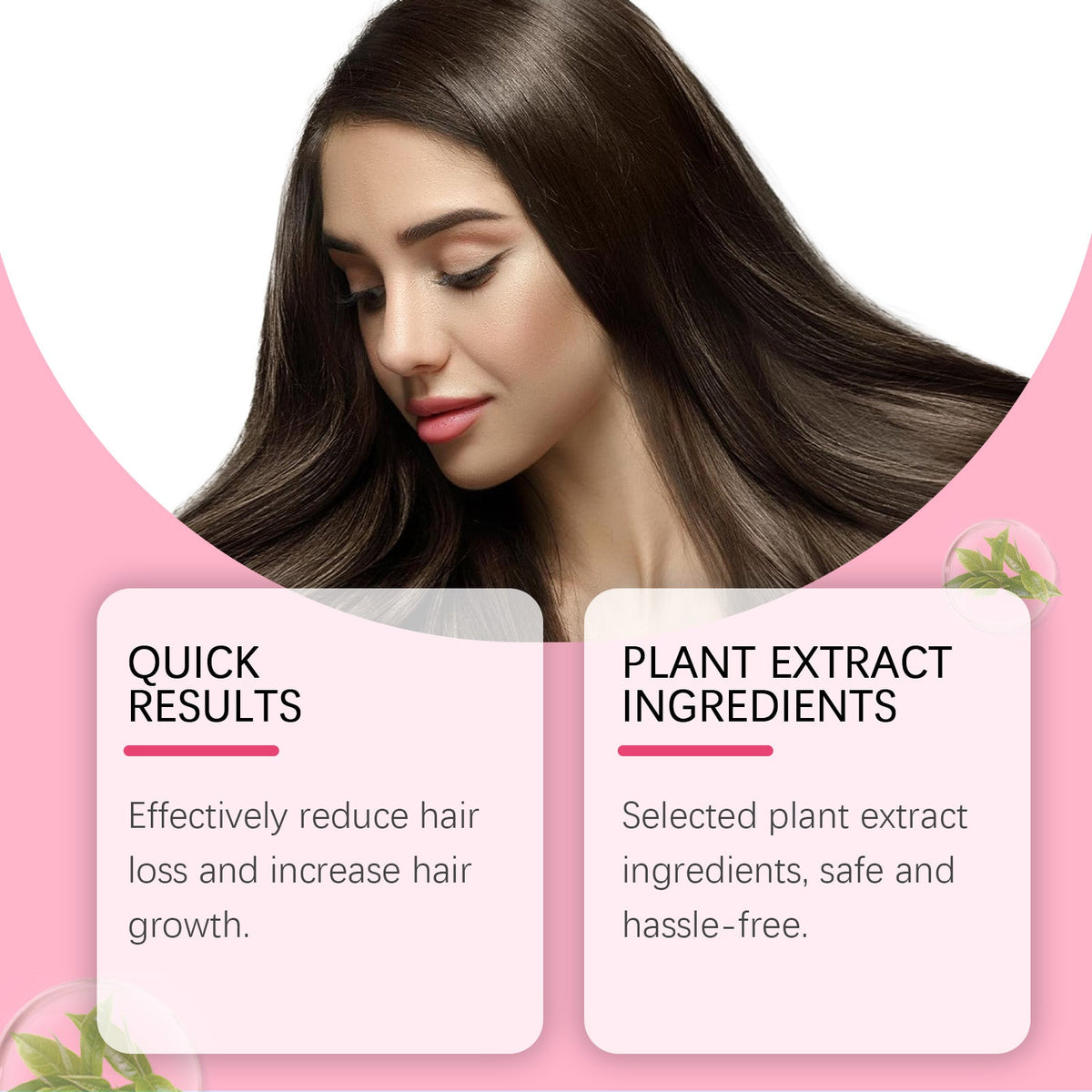 Boost Hair Growth Spray, Nourishing, Hydrating, Thicker Hair, Natural Plant Extracts ,120ml