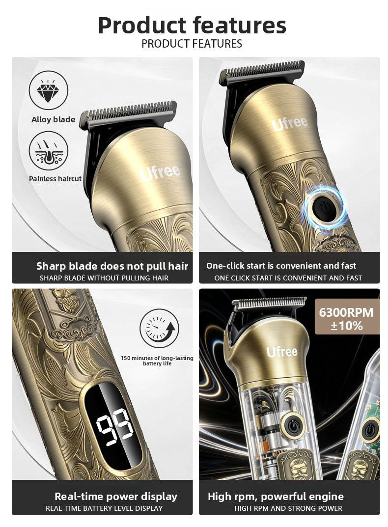 Hair & Body Grooming Kit with 10 Combs