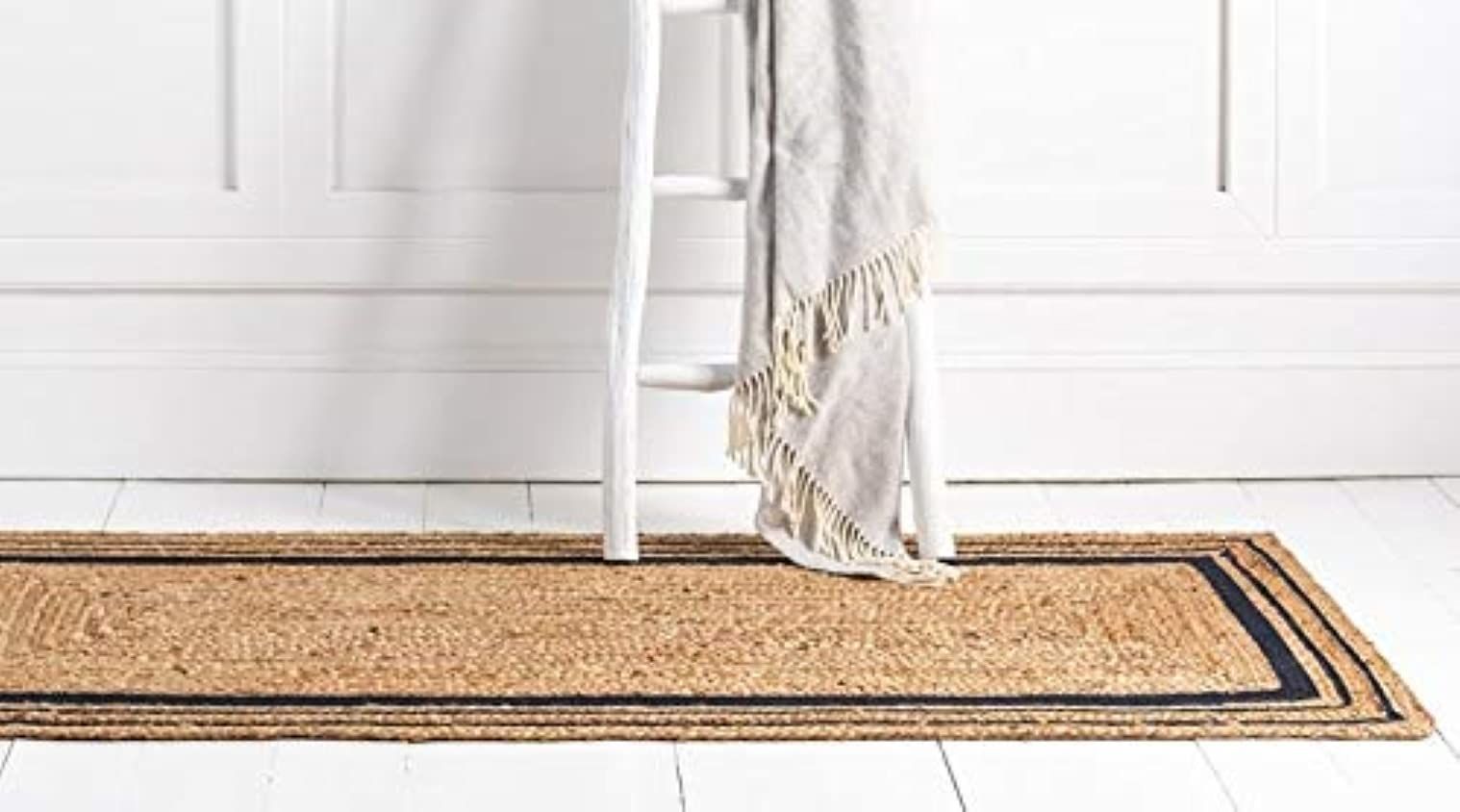 AIESY® Beautiful Handwoven Jute Reversible Doormat for Home