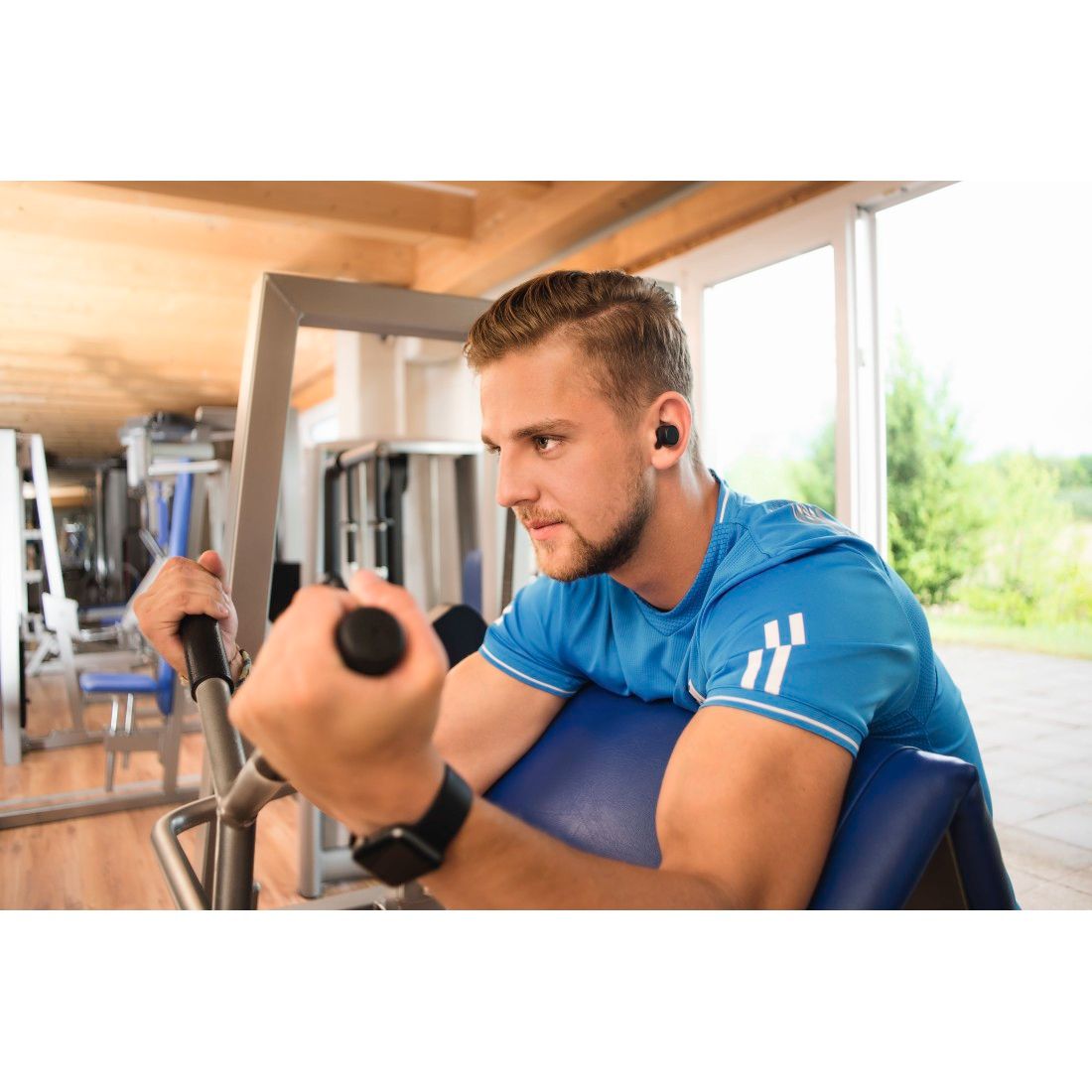 HAMA 178881 Bluetooth® "Disc” headphones, in-ear, full wireless, micro, charging station