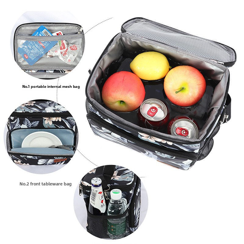 10L EVA Insulated Lunch Bag Leakproof Cooler Tote