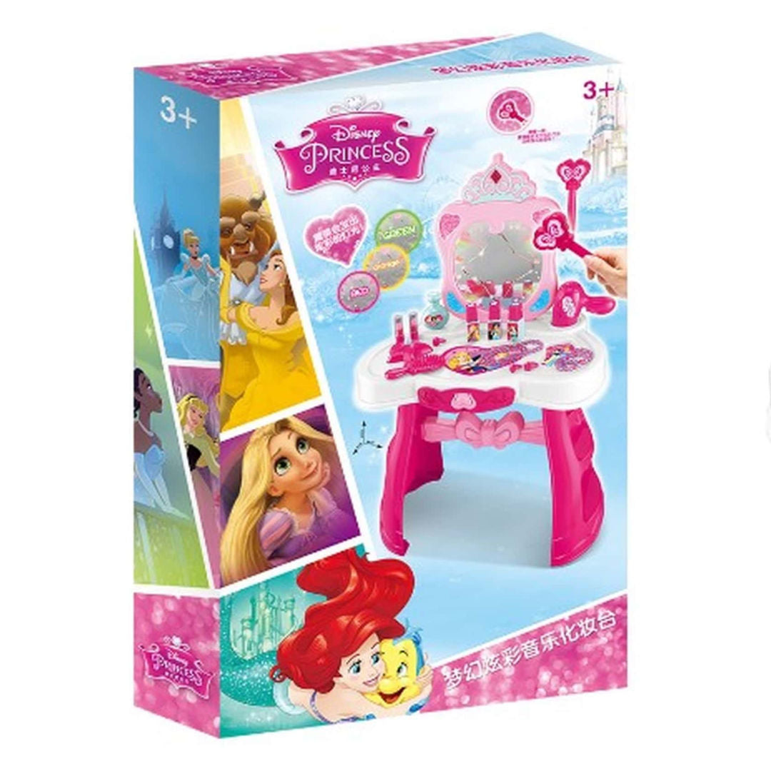 Disney Princess Beauty Center Table Playset with Lights & Sound, For Age 3+ Years