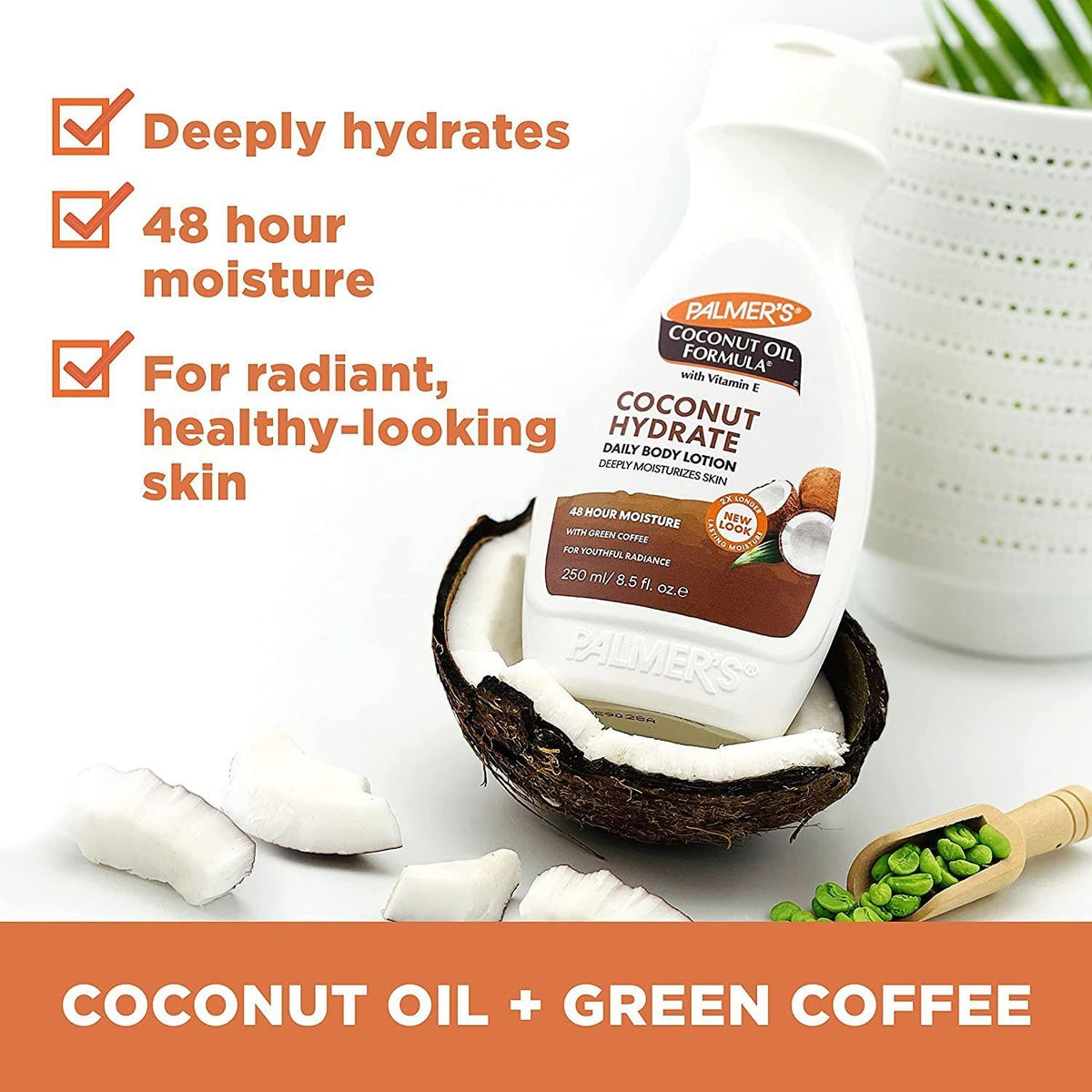 Palmers Coconut Oil Body Lotion 8.5 Ounce (250 ml)