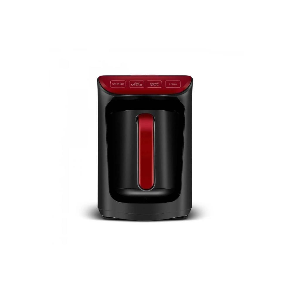 Karaca Hatir Kozde Turkish Coffee and Turkish Coffee Machine Red with Plenty Of Foam With a Capacity of 5 Cups