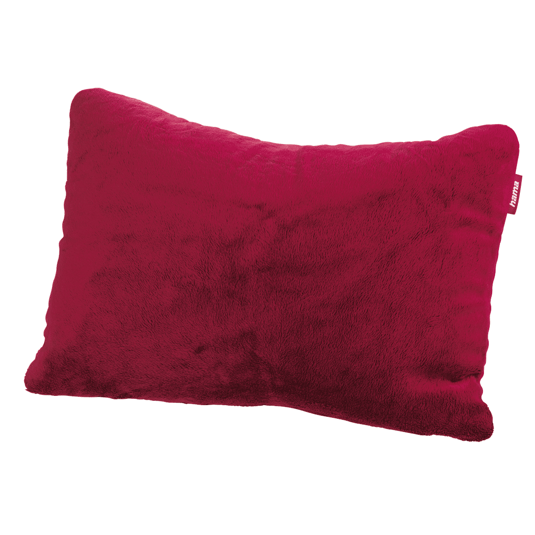 Hama 105366 2in1 micro pearl travel pillow, Dark Blue / Berry