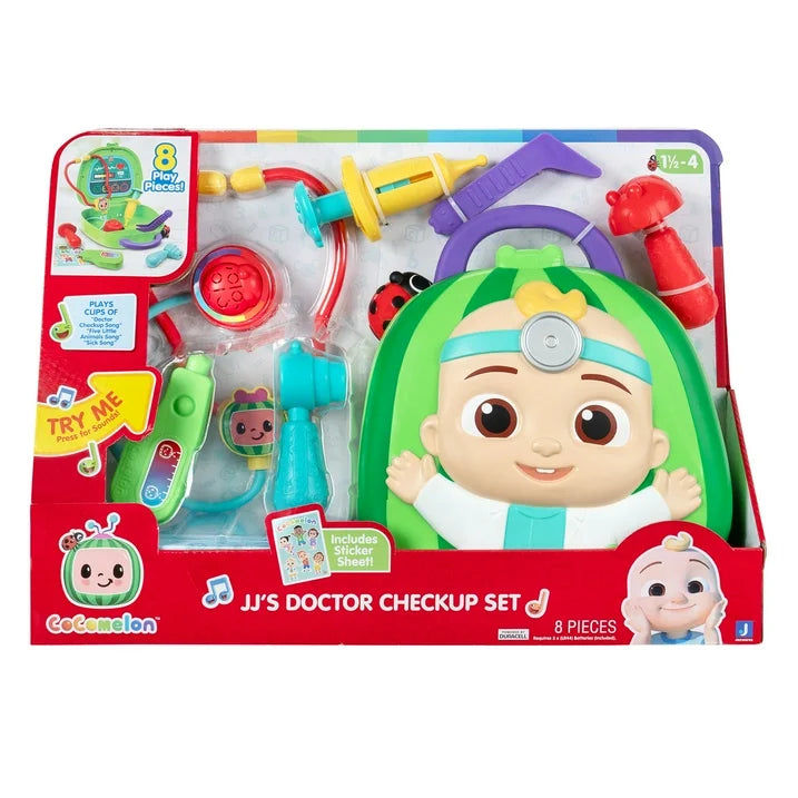 COCOMELON ROLEPLAY JJ DOCTOR CHECKUP SET