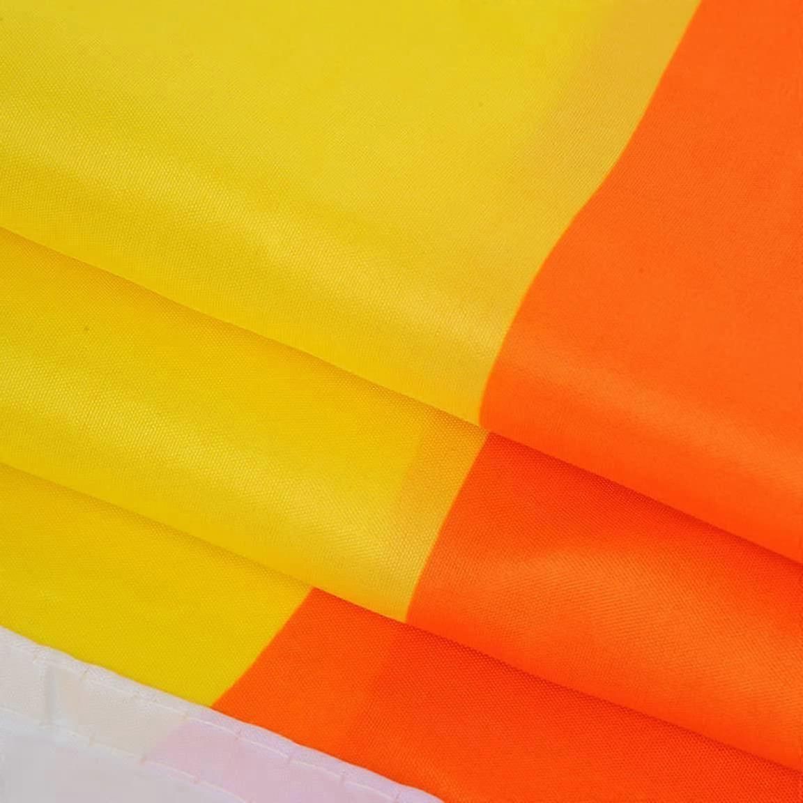 Washable Vivid Color Uv Resistant Rainbow Peace Flag