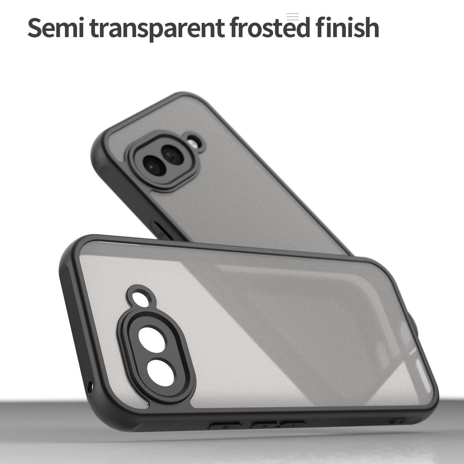 TPU Hybrid PC Frosted Phone Case For Google Pixel 9a