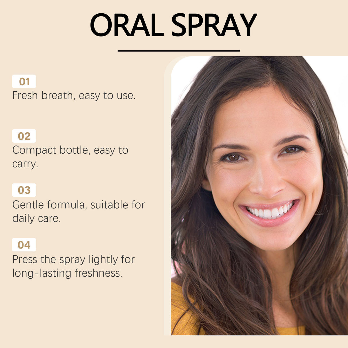 Bee Venom Mouth Spray, Fresh Breath, Long-Lasting, Non-Sticky, Easy to Use ,30ml