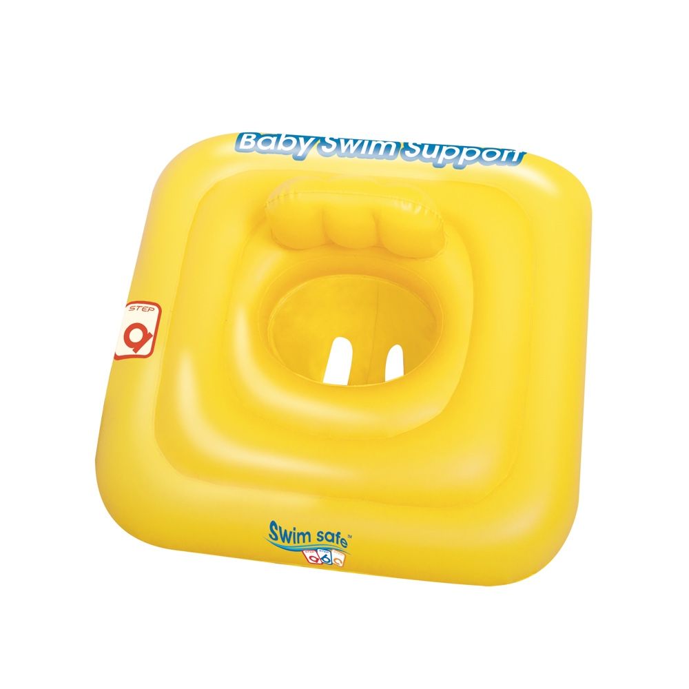 Bestway Swim Safe Baby Support Step A Swim Float 76 x 76cm, 1 to 2 years