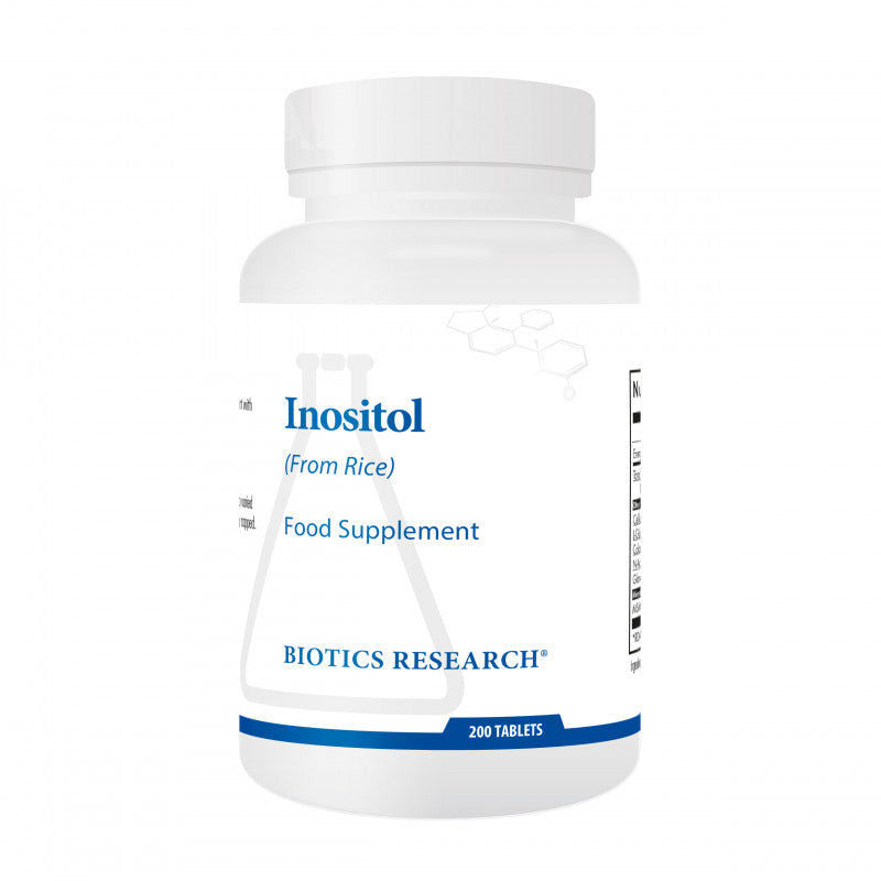 Biotics Research Inositol (From Rice) 200Tabs