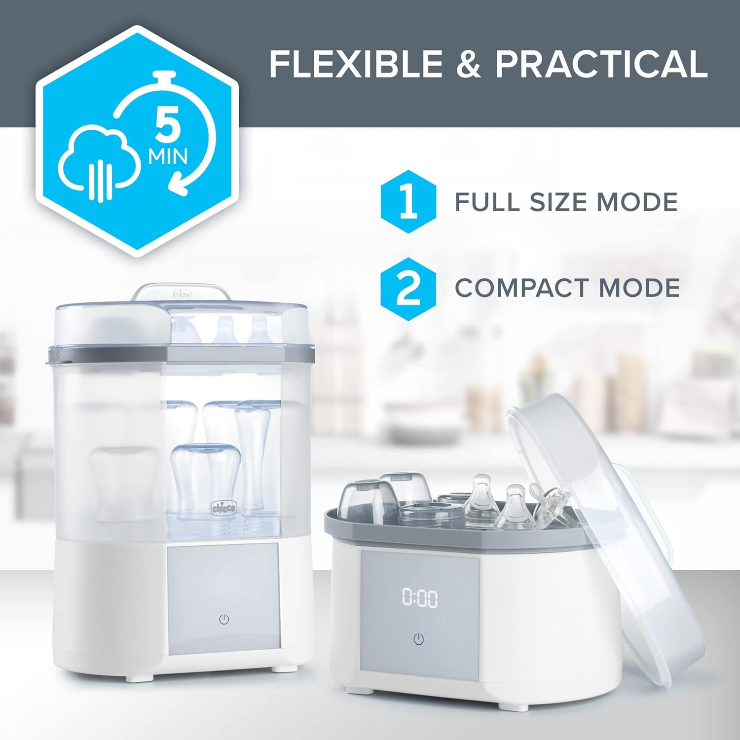Chicco Advanced Electric Steam Sterilizer & Dryer