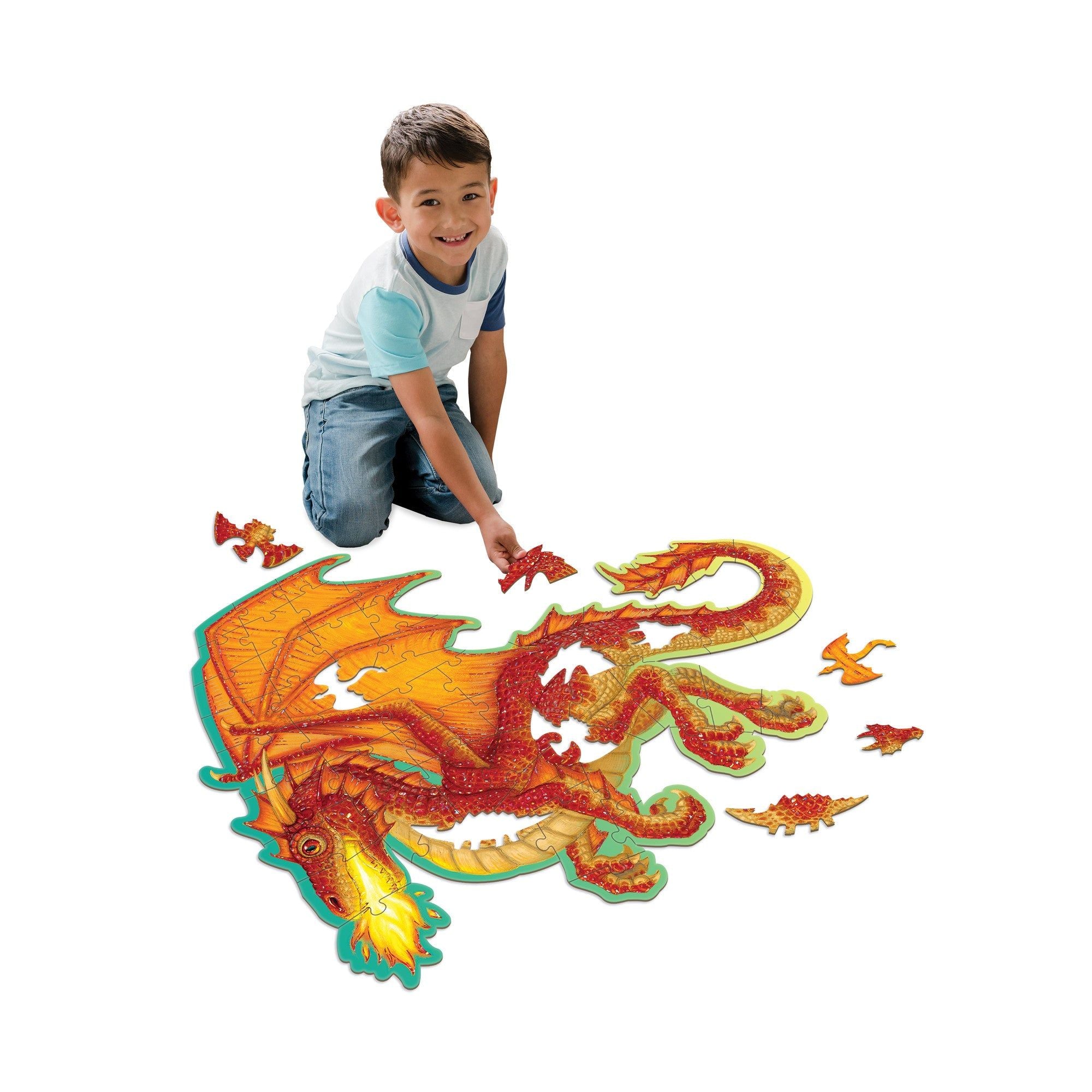 Floor Puzzle: Dragon