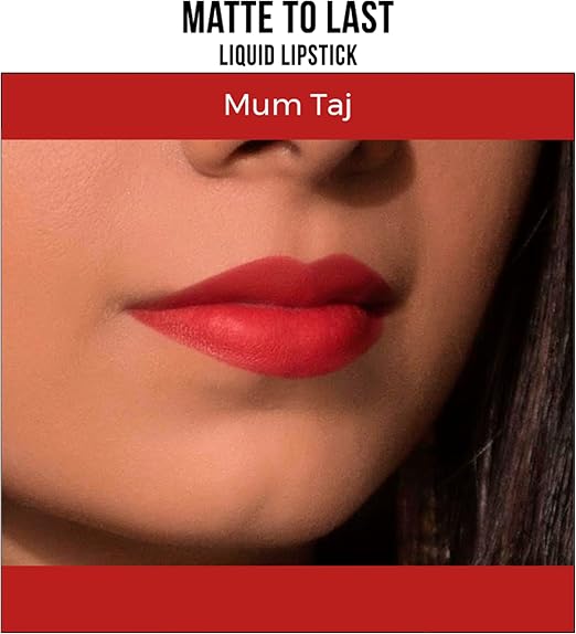 Nykaa Matte To Last ! Liquid Lipstick MumTaj13
