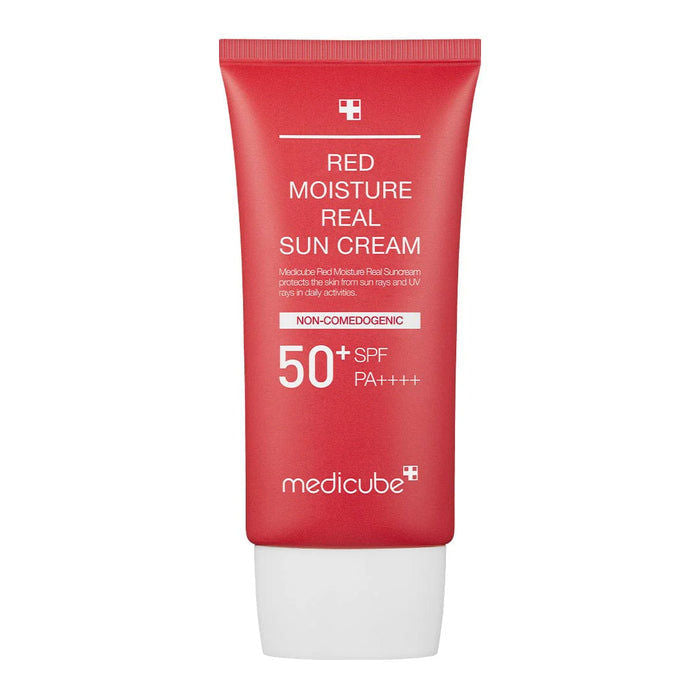 Medicube Red Moisture Real Sun Cream.
