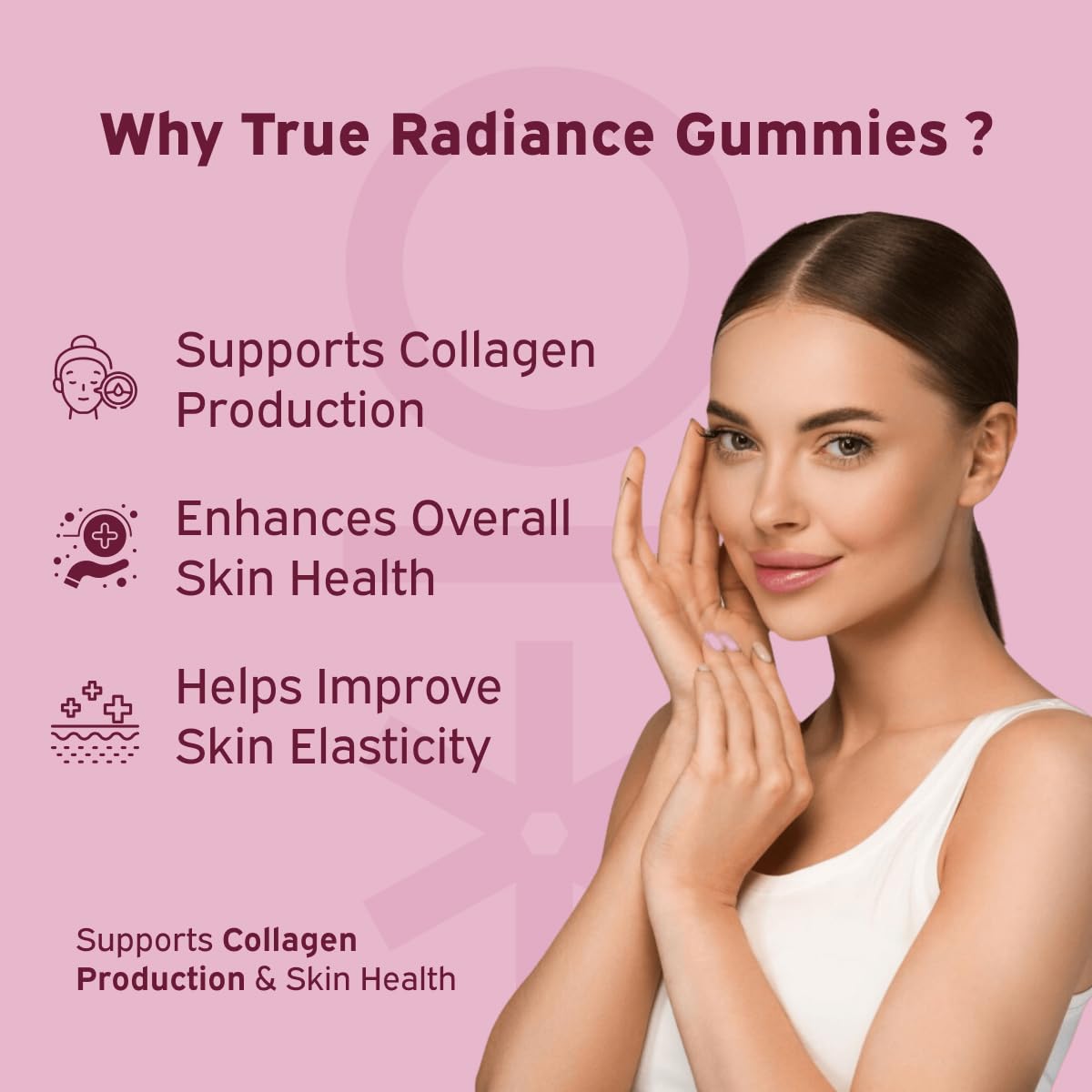Nutriburst Daily Nutrition True Radiance 60 Gummies