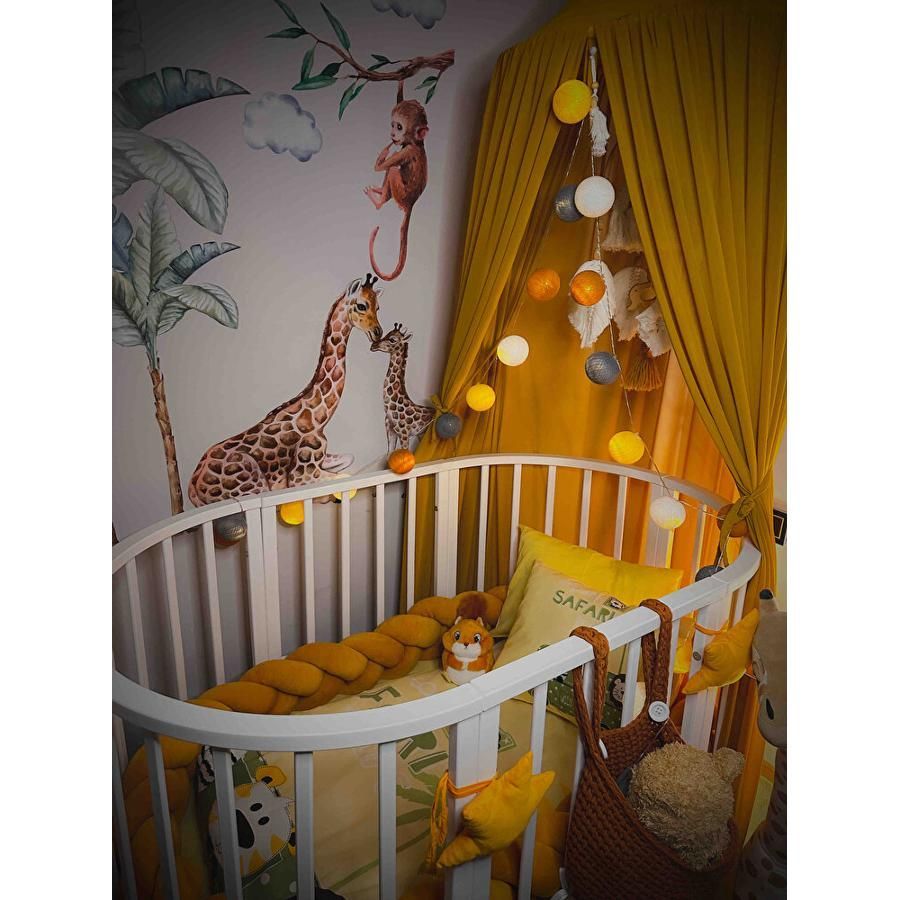 Safari Digital Printed 3d Cotton Baby Duvet Cover Set