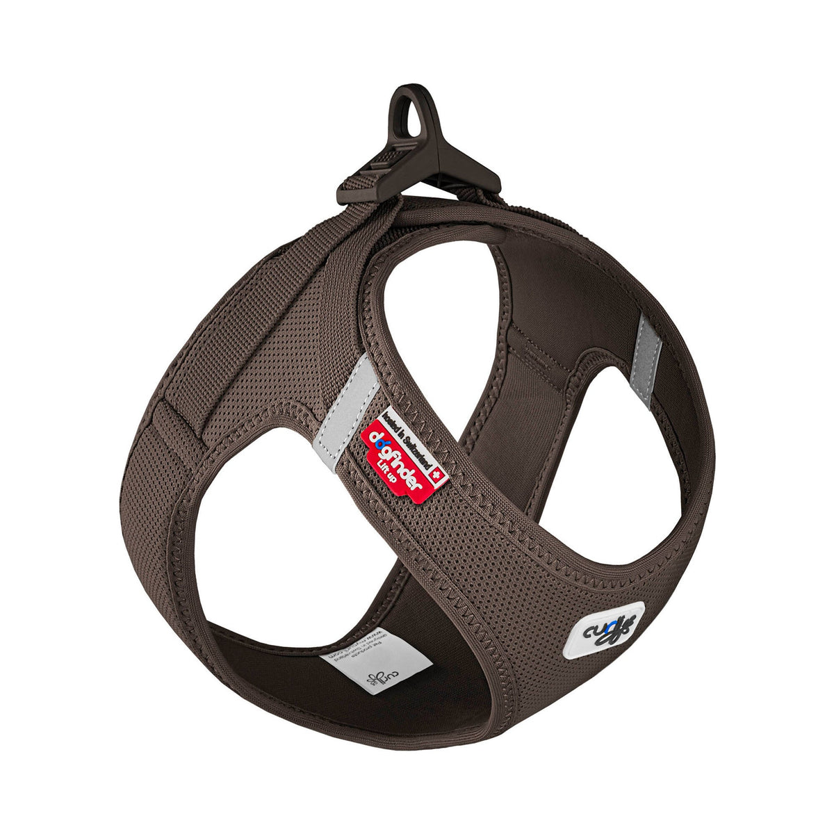 Curli Vest Harness with Curli Clasp Softshell for Dogs