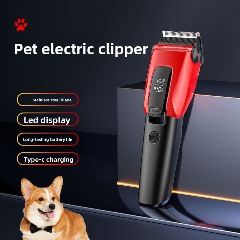 Rechargeable Pet Hair Clipper for Dogs and Cats