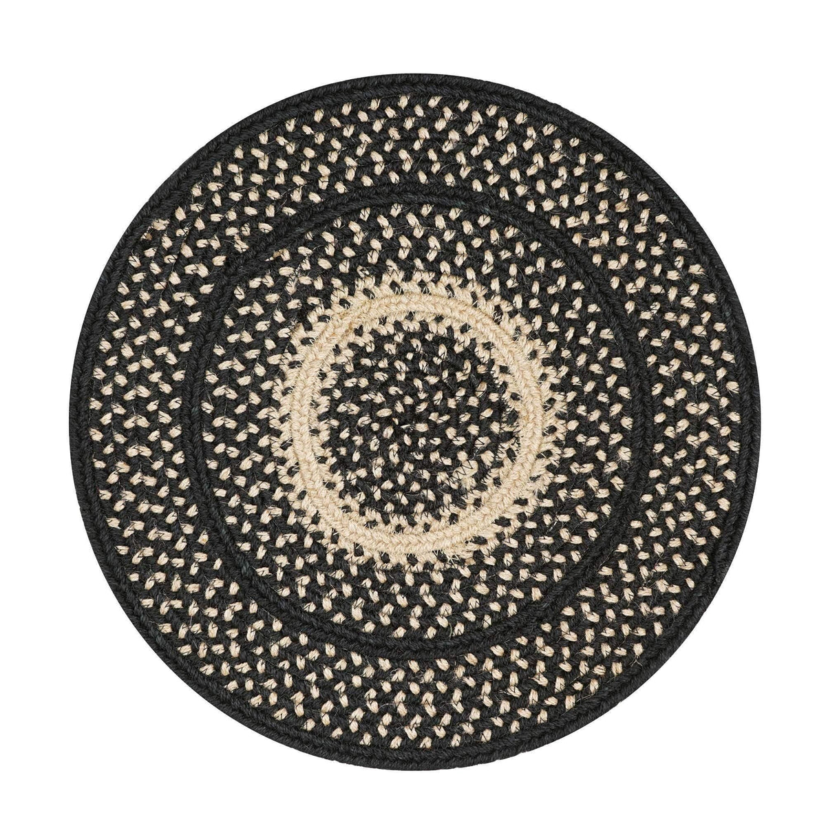Set of 6 Manchester Braided Jute Reversible Round Placemats