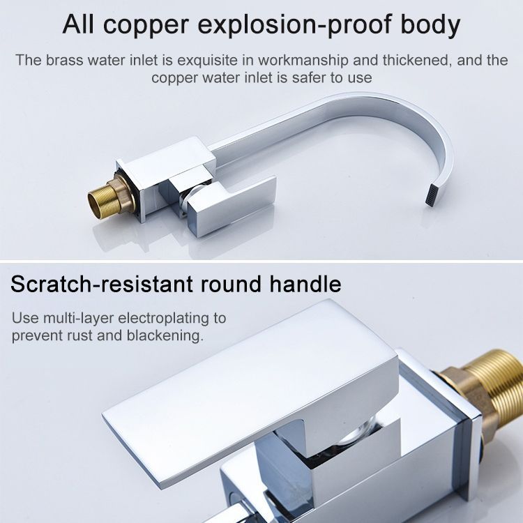 Stainless Steel Rotatable Faucet