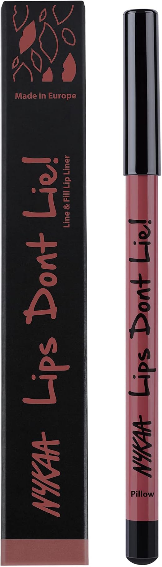 Nykaa lips Don't Lie Lip liner Pillow Fight02