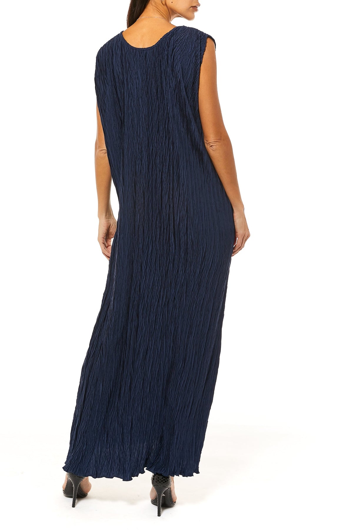 MOiSTREET Dark Blue Harir Maqsood Under Dress