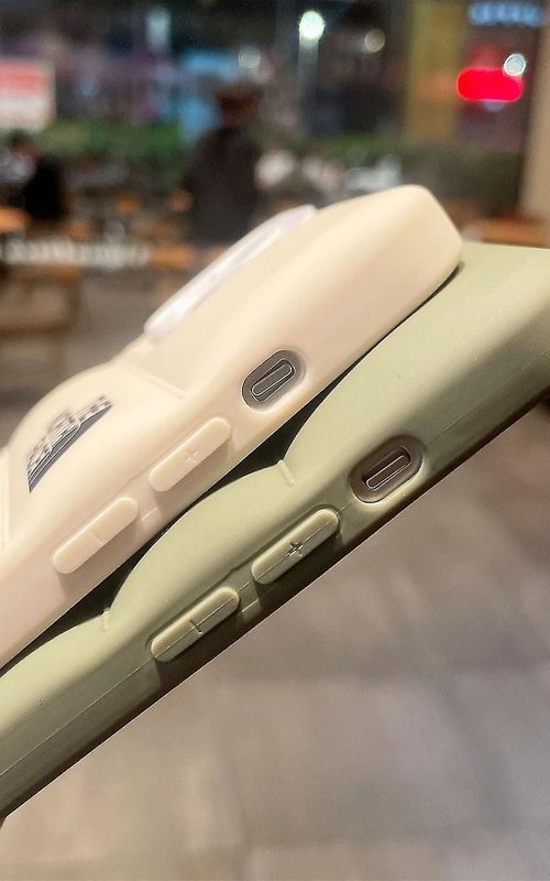 For iPhone 14/14 Pro/14 Plus/14 Pro Max - Winter Down Jacket 3D Puffer Soft Cloth Phone Case