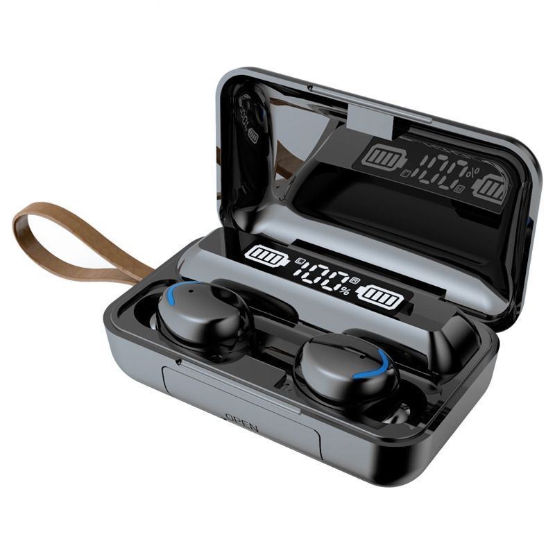 F9-5C LED Light + Digital Display Bluetooth Earphone